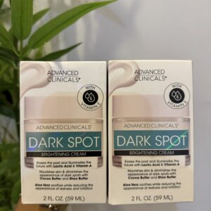 Advanced clinicals dark spot brightening face cream