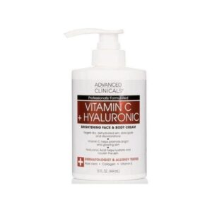 ADVANCED CLINICALS + HYALURONIC BRIGHTENING CREAM